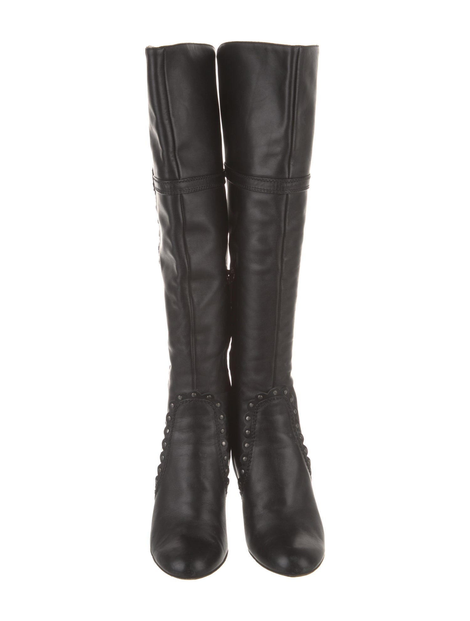 Christian Dior Signature Logo Leather Boots